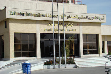 پلاک گذاری خودروهای خدمات رسان در فرودگاه بينالمللی شهدای زاهدان فرودگاه زاهدان