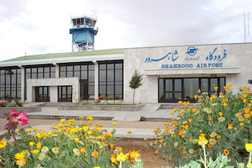 فرودگاه شاهرود هم به جمع فرودگاههای اعزام زائران اربعين پيوست
 فرودگاه شاهرود