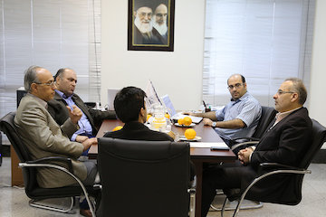 معاون توسعه مديريت و منابع  وزیر راه و شهرسازی از پایگاه خبری وزارت راه و شهرسازی بازدید کرد بازدید سید سعید سید علایی از پایگاه خبری