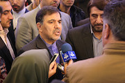 عباس آخوندی در جمع خبرنگاران