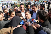 وزیر راه و شهرسازی در جمع خبرنگاران- دهه فجر