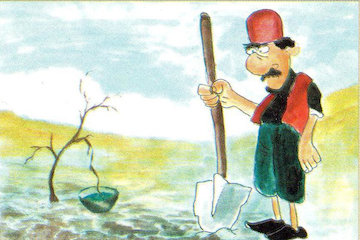 آشنایی با نقش هواشناسی در رابطه با مدیریت خشکسالی كاريكاتور كشاورزي