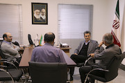بازدید حامد مظاهریان از پایگاه خبری