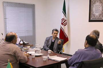 بازدید حامد مظاهریان از پایگاه خبری