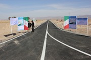افتتاح 25 کیلومترراه روستایی همت آباد
