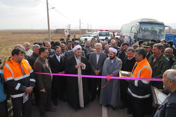 افتتاح ۶ کیلومتر راه روستایی در نیشابور