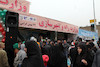 استقبال از راهپيمايان 22 بهمن در غرفه وزارت راه و شهرسازي