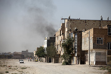 حاشینه نشینی مشهد- بلوار نجف