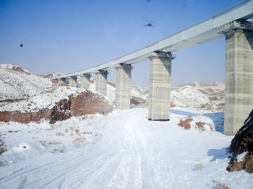 پیشرفت فیزیکی ۷۲ درصدی راه آهن میانه- اردبیل/ پیشرفت فیزیکی ۱۲ درصدی در دو سال به رغم محدودیتهای بودجهای راهآهن میانه - اردبیل
