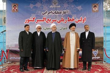 دستور آغاز عملیات اجرایی احداث نخستین خط‌آهن قطار سریع‌السیر