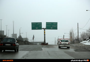 بارش برف و باران از امروز در برخی استانهای کشور/لغزندگی سطح جادهها و اختلال در تردد بارش برف و باران در جاده هراز