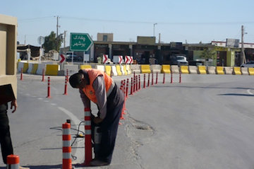 فعالیت ۶۰۰ نیروی راهداری در طرح واکنش سریع استان بوشهر بوشهر- مرمت جاده