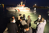 بازدید مدیرکل بنادر و دریانوردی هرمزگان از روند خدمات دهی به مسافران نوروزی در بندر مسافری پهل
