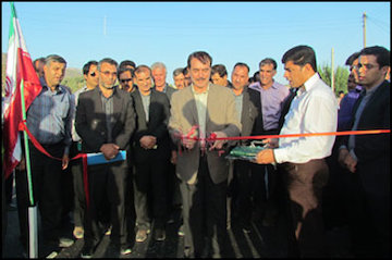 افتتاح راه روستايی در استان ايلام