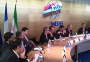 حضور وزیر راه و شهرسازی در انجمن برترین شرکت‌های سرمایه‌گذاری فرانسه (MEDEF)