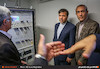 وزیر راه و شهرسازی در حال بازدید از دستگاه آی ال اس در فرودگاه اردبیل