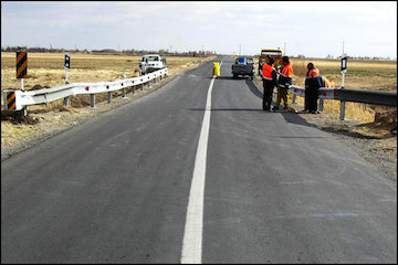 ايمنسازی محورهای ثلاث باباجانی در کرمانشاه ايمن سازي راهها