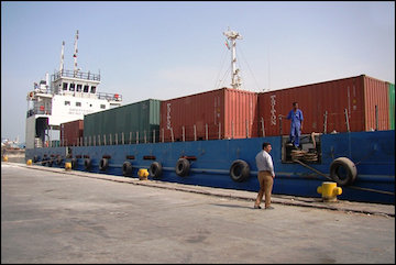 کشتی کانتینربر یخچالی