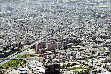 چمران: فروش تراکم غیرمجاز جرم است/ پشمچیزاده: مجوزهای کمیسیون ماده ۵ قانونی است نمای هوایی بافت شهری تهران