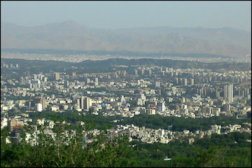 نمای عمومی تهران 