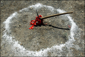 کلنگ محور شیروان به باجگیران زده شد کلنگ