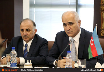 دیدار وزیر راه و شهرسازی با وزیر صنعت آذربایجان