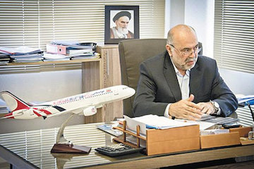 علی عابدزاده - رئیس سازمان هواپیمایی