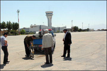 کار در فرودگاه کرمان