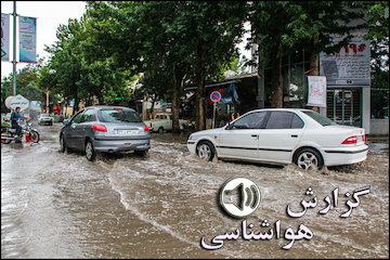 بشنوید| وزش باد و بارش باران در برخی استانهای نیمه شمالی و مرکز ایران گزارش هواشناسی