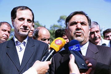 عباس آخوندی در جمع خبرنگاران