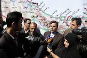 مصاحبه وزیر راه و شهر سازی در سفر  استان مرکزی