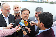 عباس آخوندی در جمع خبرنگاران