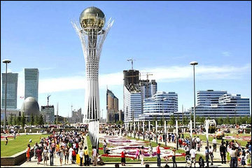 انتقال پایتخت در قزاقستان