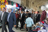 بازدید وزیر راه و شهرسازی از بازار قدیمی کرمان.