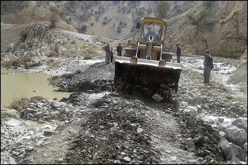 ایجاد ۱۸ کیلومتر سیل بند در شهرستان کارون/ ۴ روستا در خطرند سیل کرمانشاه