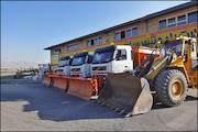 آماده‌سازی ۱۸۰ دستگاه ماشین‌آلات برای راهداری زمستانی در خوزستان