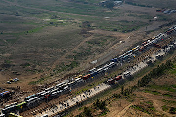 سه توصیه به زائران برای ایام بازگشت از سفرهای اربعین ترافیک اتوبوس