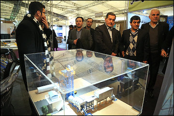 افتتاح نمایشگاه قیر و آسفالت