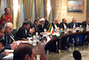 مراسم امضای تفاهمنامه بین مقامات ارشد ایران و الجزایر در ساختمان نخست وزیری الجزایر