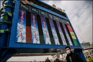 کیفیت هوای تهران و کرج ناسالم برای همه گروهها/ضرورت کاهش تردد خودروها و کنترل فعالیت واحدهای صنعتی آلودگی هوا