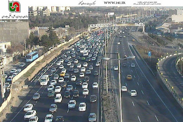 جدول وضعیت ترافیک لحظهای راههای اصلی و فرعی استان خراسانرضوی-۲ ترافیک