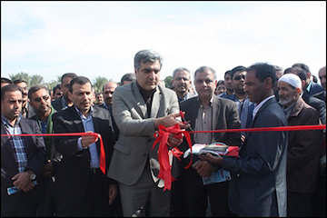 بهره برداری از دو پروژه راه روستایی و کلنگ زنی احداث پل بزرگ مند در استان بوشهر افتتاح