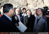 بازدید وزیر راه وشهر‌سازی از بخش‌های مختلف محور هراز