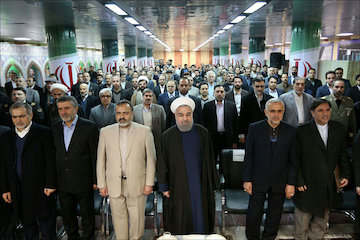 مراسم آغاز عملیات اجرایی برقی سازی راه آهن مشهد - تهران