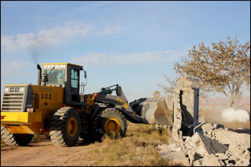 رفع تصرف ۶۰ هزار مترمربع از اراضی دولتی در روستای فقیره استان همدان رفع تصرف