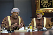 وزرای خارجه و صنعت عمان