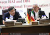 مراسم امضای تفاهم نامه دوجانبه شرکت راه آهن با شرکت DBI آلمان