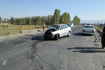 کسب رتبه سوم کشوری در کاهش تلفات برونشهری و روستایی توسط استان اردبیل تصادف