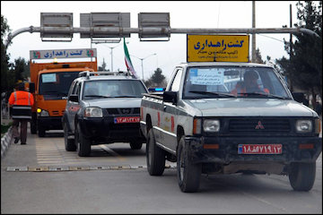 آغاز رزمایش طرح ترافیکی نوروز ۹۵ در کرمان راهداری نوروزی