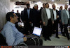بازدید وزیر راه وشهر‌سازی از بخش‌های مختلف شرکت فرودگاه مهرآباد